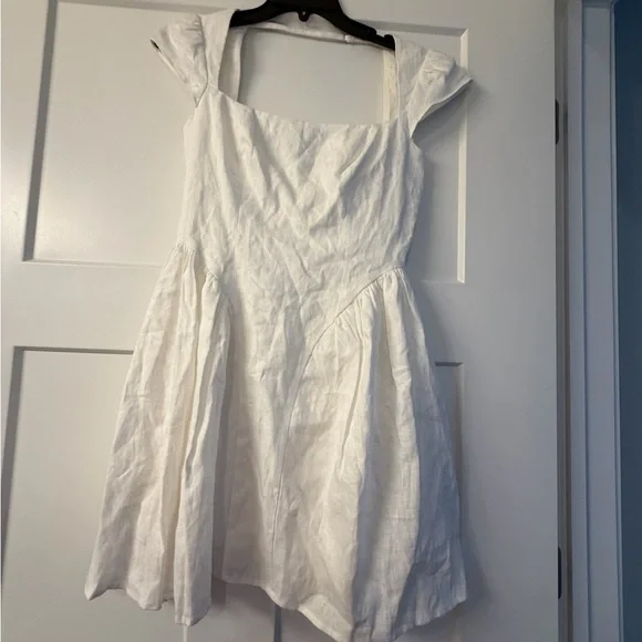 New Reformation Oaklyn Linen Dress - Picture 8 of 12